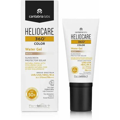 Heliocare 360º Gel d'Eau Coloré SPF50+ Beige (50 ml) - Publicité Heliocare 360º Gel d'Eau Coloré SPF50+ Beige (50 ml) - Publicité