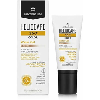 Heliocare 360º Color Water Gel SPF50+ Bronze (50 ml) - Publicité Heliocare 360º Color Water Gel SPF50+ Bronze (50 ml) - Publicité