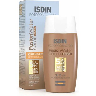 Crème solaire Fusion Water Color Bronze SPF50 pour peau - Unisexe - Publicité Crème solaire Fusion Water Color Bronze SPF50 pour peau - Unisexe - Publicité