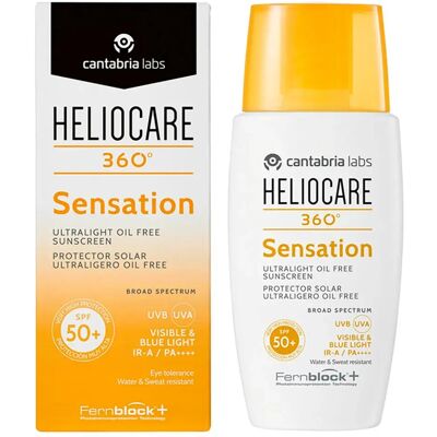 Heliocare Crème Solaire 360º Spf50+ 50ml Clear One Size male - Publicité Heliocare Crème Solaire 360º Spf50+ 50ml Clear One Size male - Publicité