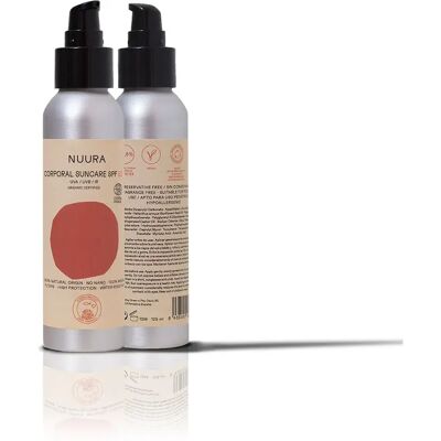Nuura Émulsion Solaire Fluide SPF50 - Émulsion de protection solaire - Publicité Nuura Émulsion Solaire Fluide SPF50 - Émulsion de protection solaire - Publicité