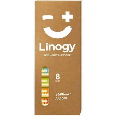 Linogy Piles Alcalines Aa Li-ion Pro Black / Gold One Size unisex - Publicité Linogy Piles Alcalines Aa Li-ion Pro Black / Gold One Size unisex - Publicité