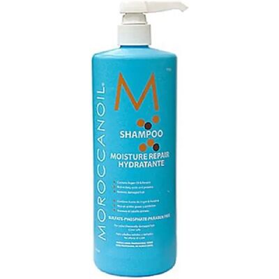 Shampoing réparation hydratation Moroccanoil - Soins capillaires - Publicité Shampoing réparation hydratation Moroccanoil - Soins capillaires - Publicité