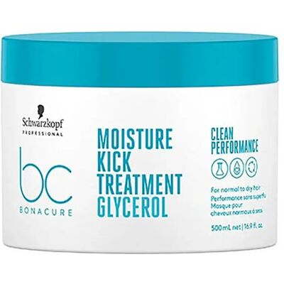 Schwarzkopf Moisture Kick Treatment Glycerol - 500ml - Publicité Schwarzkopf Moisture Kick Treatment Glycerol - 500ml - Publicité