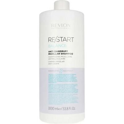 Revlon Re-Start Balance Anti Dandruff Shampoo - 1000ml - Publicité Revlon Re-Start Balance Anti Dandruff Shampoo - 1000ml - Publicité