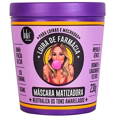 Lola Cosmetics Masque Tonifiant Blond - Masque capillaire pour Blondes - Publicité Lola Cosmetics Masque Tonifiant Blond - Masque capillaire pour Blondes - Publicité