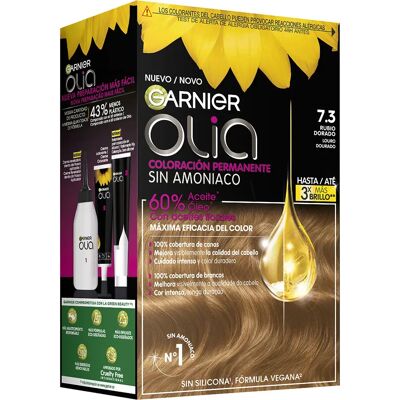 Garnier Teinture Permanente Olia 7.3 Blond Foncé Doré Multicolor One Size - Publicité Garnier Teinture Permanente Olia 7.3 Blond Foncé Doré Multicolor One Size - Publicité