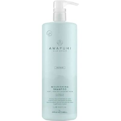 Shampoing Hydratant Gingembre Sauvage Awapuhi de Paul Mitchell - Sûr pour la couleur, 1000ml - Publicité Shampoing Hydratant Gingembre Sauvage Awapuhi de Paul Mitchell - Sûr pour la couleur, 1000ml - Publicité