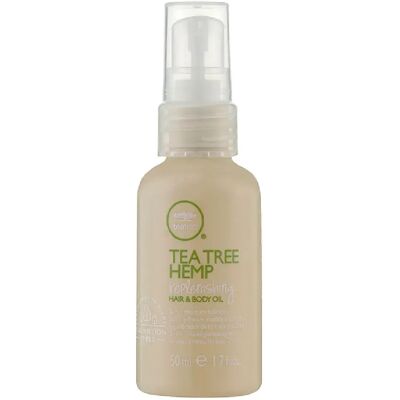 Paul Mitchell Tea Tree Hemp Huile Réparatrice pour Cheveux et Corps (50 ml) - Publicité Paul Mitchell Tea Tree Hemp Huile Réparatrice pour Cheveux et Corps (50 ml) - Publicité