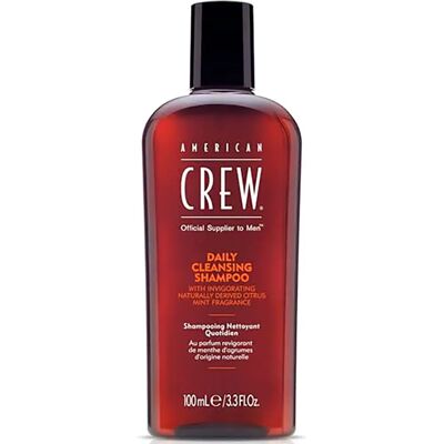 American Crew Shampooing Nettoyant Quotidien - 100 ml - Publicité American Crew Shampooing Nettoyant Quotidien - 100 ml - Publicité