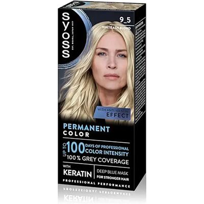 Syoss Coloration Permanente Cool 9.5 Extra Light Ash Blonde One Size - Publicité Syoss Coloration Permanente Cool 9.5 Extra Light Ash Blonde One Size - Publicité