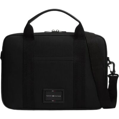 Tommy Hilfiger Sacoche Pour Ordinateur Portable Foundation Black One Size - Publicité Tommy Hilfiger Sacoche Pour Ordinateur Portable Foundation Black One Size - Publicité