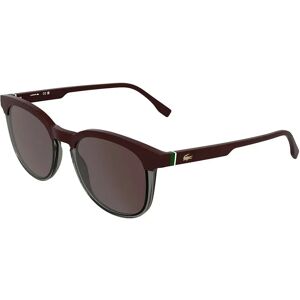 Lacoste Lunettes De Soleil L6073s Burgundy / Transparent Grey Dark Red/CAT3 Homme - Publicité Lacoste Lunettes De Soleil L6073s Burgundy / Transparent Grey Dark Red/CAT3 Homme - Publicité