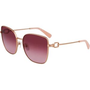 Longchamp Lunettes De Soleil Pour Femme Lo177s N Rose Gold / Gradient Brown Rose Gold 4/CAT2 Femme - Publicité Longchamp Lunettes De Soleil Pour Femme Lo177s N Rose Gold / Gradient Brown Rose Gold 4/CAT2 Femme - Publicité