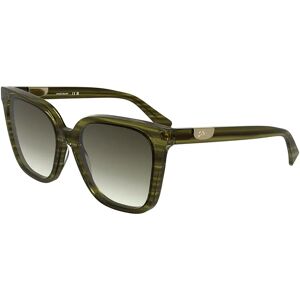 Longchamp Lunettes De Soleil Pour Femme Lo772s N Striped Green Dark Green 8/CAT2 Femme - Publicité Longchamp Lunettes De Soleil Pour Femme Lo772s N Striped Green Dark Green 8/CAT2 Femme - Publicité