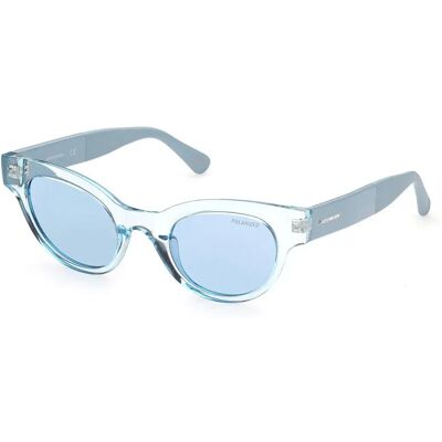 Skechers Lunettes De Soleil Pour Femme Se6100 Shiny Blue 49 Femme - Publicité Skechers Lunettes De Soleil Pour Femme Se6100 Shiny Blue 49 Femme - Publicité