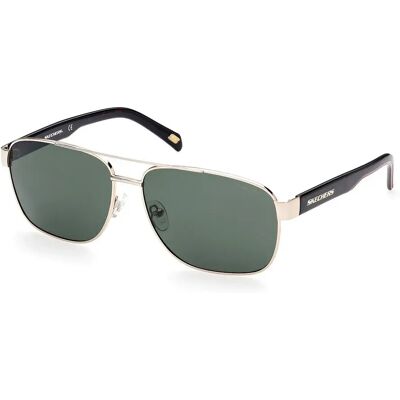 Skechers Lunettes De Soleil Se6160-6332r Gold 63 Homme - Publicité Skechers Lunettes De Soleil Se6160-6332r Gold 63 Homme - Publicité