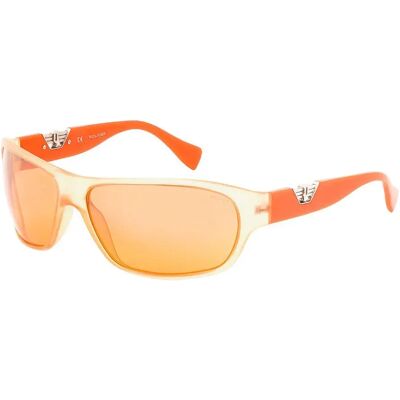 Police Lunettes De Soleil S180368ja1x Orange One Size - Publicité Police Lunettes De Soleil S180368ja1x Orange One Size - Publicité