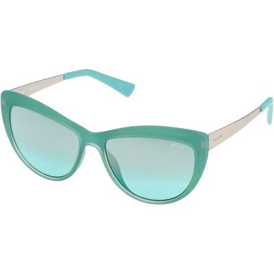 Police Lunettes De Soleil Pour Femme S1970m55n19x Green One Size Femme - Publicité Police Lunettes De Soleil Pour Femme S1970m55n19x Green One Size Femme - Publicité