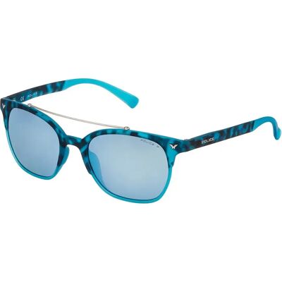 Police Lunettes De Soleil Sk0465149lb Blue One Size - Publicité Police Lunettes De Soleil Sk0465149lb Blue One Size - Publicité