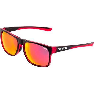 Sinner Lunettes De Soleil Spike Cry Black / Red Sintec Smoke Red Oil/CAT3 Homme,Femme - Publicité Sinner Lunettes De Soleil Spike Cry Black / Red Sintec Smoke Red Oil/CAT3 Homme,Femme - Publicité