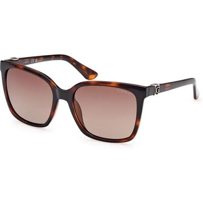Guess Lunettes De Soleil Polarisées Pour Femme Gu7865 Dark Havana One Size - Publicité Guess Lunettes De Soleil Polarisées Pour Femme Gu7865 Dark Havana One Size - Publicité