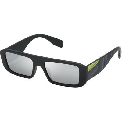 Furla Lunettes De Soleil Pour Femme Sfu348 Black / Silver Mirror One Size Femme - Publicité Furla Lunettes De Soleil Pour Femme Sfu348 Black / Silver Mirror One Size Femme - Publicité