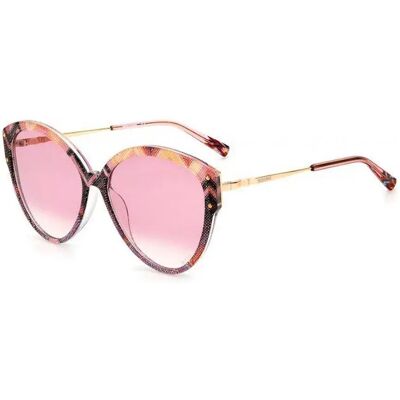 Missoni Lunettes De Soleil Pour Femme Mis-0004s Golden / Degraded Pink One Size Femme - Publicité Missoni Lunettes De Soleil Pour Femme Mis-0004s Golden / Degraded Pink One Size Femme - Publicité