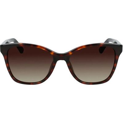 Calvin Klein Lunettes De Soleil Pour Femme 21529s Brown Havana Copper / Rust/CAT3 - Publicité Calvin Klein Lunettes De Soleil Pour Femme 21529s Brown Havana Copper / Rust/CAT3 - Publicité