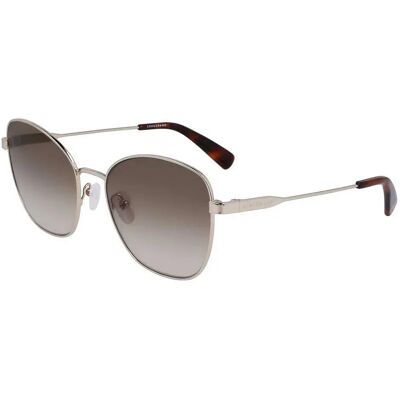 Longchamp Lunettes De Soleil Pour Femme 164s Gold Gold Femme - Publicité Longchamp Lunettes De Soleil Pour Femme 164s Gold Gold Femme - Publicité