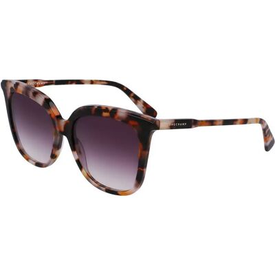 Longchamp Lunettes De Soleil Pour Femme 728s Ochre Havana Light Brown Femme - Publicité Longchamp Lunettes De Soleil Pour Femme 728s Ochre Havana Light Brown Femme - Publicité
