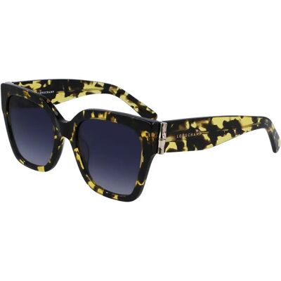 Longchamp Lunettes De Soleil Pour Femme 732s Yellow Havana Tortoise/CAT3 Femme - Publicité Longchamp Lunettes De Soleil Pour Femme 732s Yellow Havana Tortoise/CAT3 Femme - Publicité
