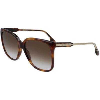 Victoria Beckham Lunettes De Soleil Pour Femme 610s Tortoise moyen Brown Femme - Publicité Victoria Beckham Lunettes De Soleil Pour Femme 610s Tortoise moyen Brown Femme - Publicité