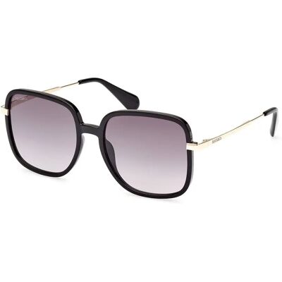 Max&co Lunettes De Soleil Polarisées Pour Femme Sk0356 Shiny Black / Gradient Smoke One Size Femme - Publicité Max&co Lunettes De Soleil Polarisées Pour Femme Sk0356 Shiny Black / Gradient Smoke One Size Femme - Publicité