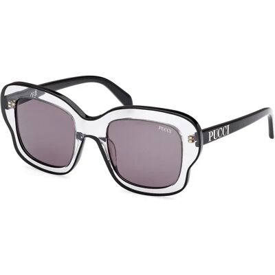 Pucci Lunettes De Soleil Pour Femme Ep0220 Grey / Other / Smoke One Size Femme - Publicité Pucci Lunettes De Soleil Pour Femme Ep0220 Grey / Other / Smoke One Size Femme - Publicité