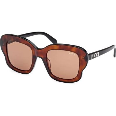 Pucci Lunettes De Soleil Pour Femme Ep0220 Havana / Other / Brown One Size Femme - Publicité Pucci Lunettes De Soleil Pour Femme Ep0220 Havana / Other / Brown One Size Femme - Publicité