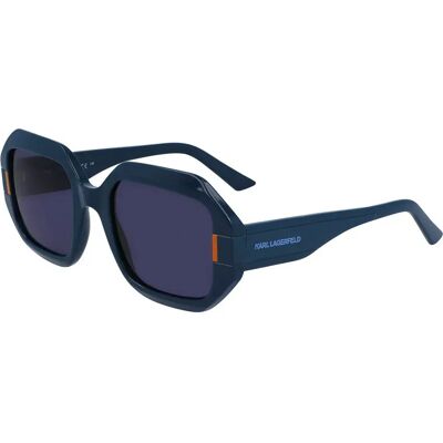 Karl Lagerfeld Lunettes De Soleil Pour Femme Kl6124s Blue Blue/CAT3 Femme - Publicité Karl Lagerfeld Lunettes De Soleil Pour Femme Kl6124s Blue Blue/CAT3 Femme - Publicité