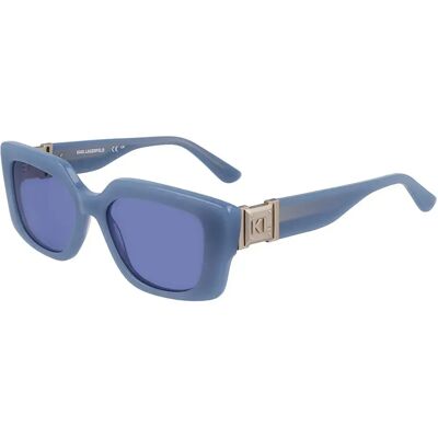 Karl Lagerfeld Lunettes De Soleil Pour Femme Kl6125s Azure Light Blue/CAT2 Femme - Publicité Karl Lagerfeld Lunettes De Soleil Pour Femme Kl6125s Azure Light Blue/CAT2 Femme - Publicité