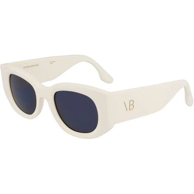 Victoria Beckham Lunettes De Soleil Pour Femme Vb654s Ivory White 3/CAT3 Femme - Publicité Victoria Beckham Lunettes De Soleil Pour Femme Vb654s Ivory White 3/CAT3 Femme - Publicité