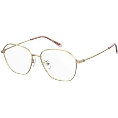 Monture de lunettes Polaroid PLD-D425-G-EYR Femme Or Rose - Publicité Monture de lunettes Polaroid PLD-D425-G-EYR Femme Or Rose - Publicité