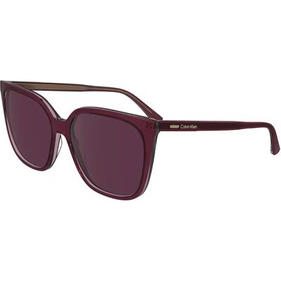 Calvin Klein Lunettes De Soleil Pour Femme 24509s Cherry / Rose moyen Red 3/CAT3 - Publicité Calvin Klein Lunettes De Soleil Pour Femme 24509s Cherry / Rose moyen Red 3/CAT3 - Publicité