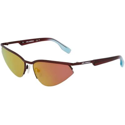 Karl Lagerfeld Lunettes De Soleil Pour Femme 352s Burgundy Dark Red/CAT3 Femme - Publicité Karl Lagerfeld Lunettes De Soleil Pour Femme 352s Burgundy Dark Red/CAT3 Femme - Publicité