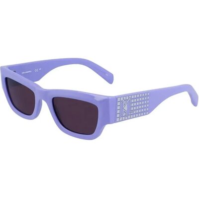 Karl Lagerfeld Lunettes De Soleil Pour Femme 6141s Violet Purple Tort 2/CAT3 Femme - Publicité Karl Lagerfeld Lunettes De Soleil Pour Femme 6141s Violet Purple Tort 2/CAT3 Femme - Publicité