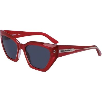 Karl Lagerfeld Lunettes De Soleil Pour Femme 6145s Red Red/CAT3 Femme - Publicité Karl Lagerfeld Lunettes De Soleil Pour Femme 6145s Red Red/CAT3 Femme - Publicité