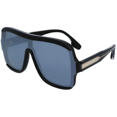Victoria Beckham Lunettes De Soleil Pour Femme 673s Black / Silver Mirror Black 3/CAT3 Femme - Publicité Victoria Beckham Lunettes De Soleil Pour Femme 673s Black / Silver Mirror Black 3/CAT3 Femme - Publicité