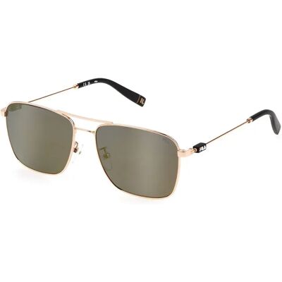 Fila Lunettes De Soleil Sfi456 Shiny Total Rose Gold Smoke Mirror Gold / CAT3 Homme - Publicité Fila Lunettes De Soleil Sfi456 Shiny Total Rose Gold Smoke Mirror Gold / CAT3 Homme - Publicité