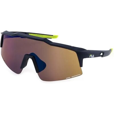 Fila Lunettes De Soleil Sfi516 Matt Blue Brown/Mirror Blue / CAT3 Homme,Femme - Publicité Fila Lunettes De Soleil Sfi516 Matt Blue Brown/Mirror Blue / CAT3 Homme,Femme - Publicité