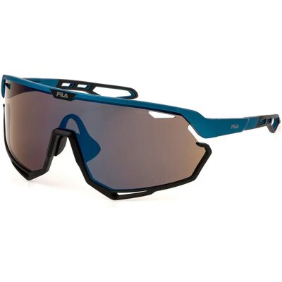 Fila Lunettes De Soleil Sfi721 Metallized Azure Brown/Mirror Blue / CAT3 Homme - Publicité Fila Lunettes De Soleil Sfi721 Metallized Azure Brown/Mirror Blue / CAT3 Homme - Publicité