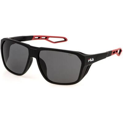 Fila Lunettes De Soleil Sfi722 Matt Black Smoke / CAT3 Homme - Publicité Fila Lunettes De Soleil Sfi722 Matt Black Smoke / CAT3 Homme - Publicité