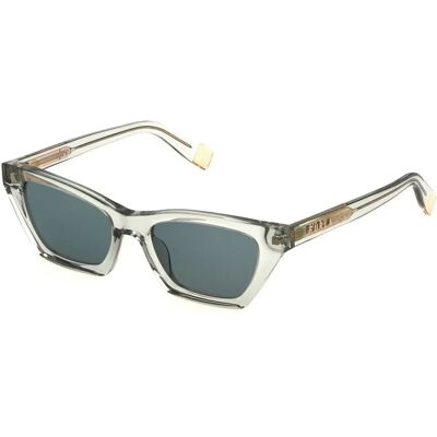 Furla Lunettes De Soleil Pour Femme Sfu777v Transp.Grey Smoke / CAT2 Femme - Publicité Furla Lunettes De Soleil Pour Femme Sfu777v Transp.Grey Smoke / CAT2 Femme - Publicité